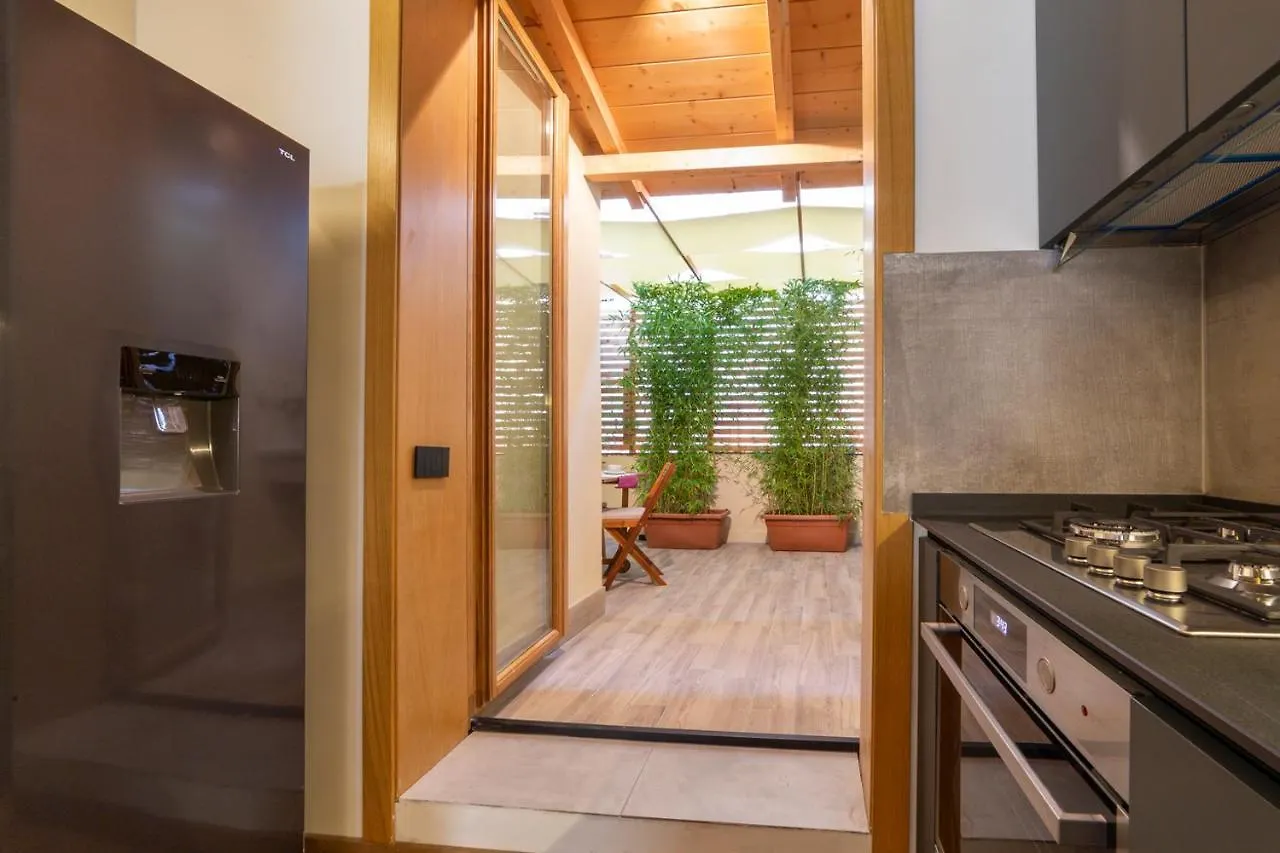 Industrial Design Loft With Outdoor Living Terrace Apartment Florence