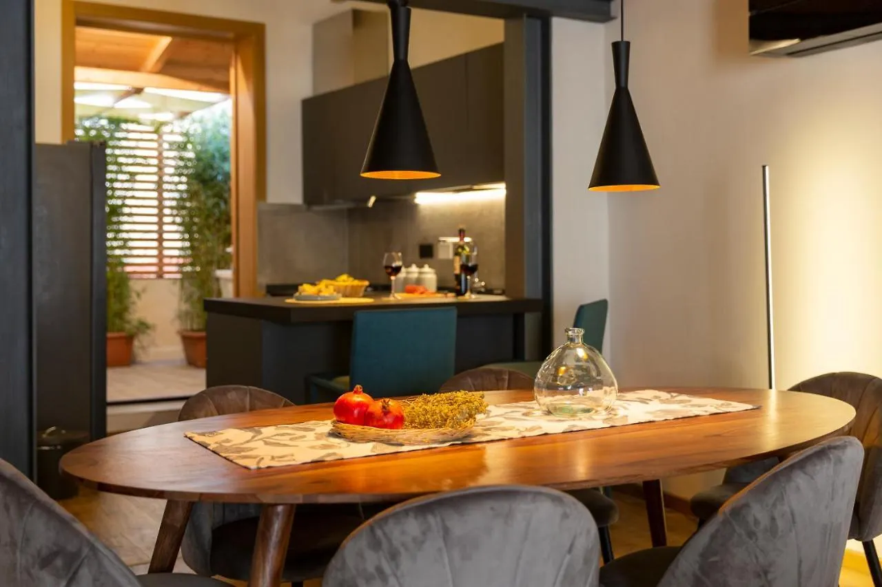 Industrial Design Loft With Outdoor Living Terrace Apartment Florence