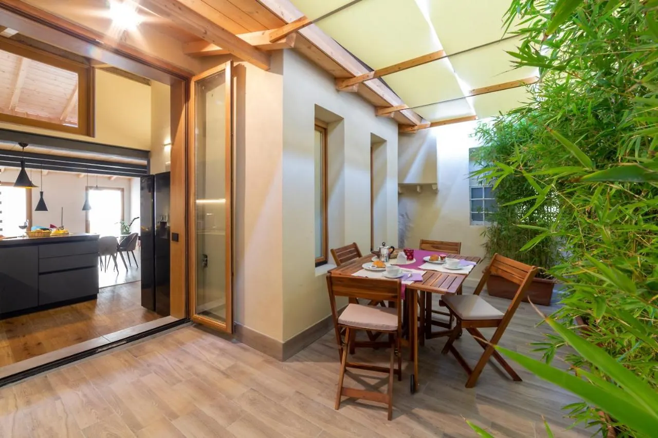 Industrial Design Loft With Outdoor Living Terrace Apartment Florence Italy