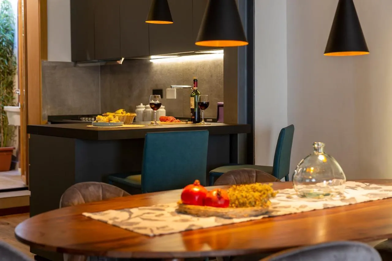 Industrial Design Loft With Outdoor Living Terrace Apartment Florence Italy